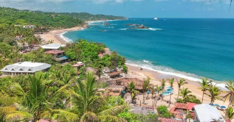 Bajo Las Estrellas Hotel Mazunte Kültér fotó