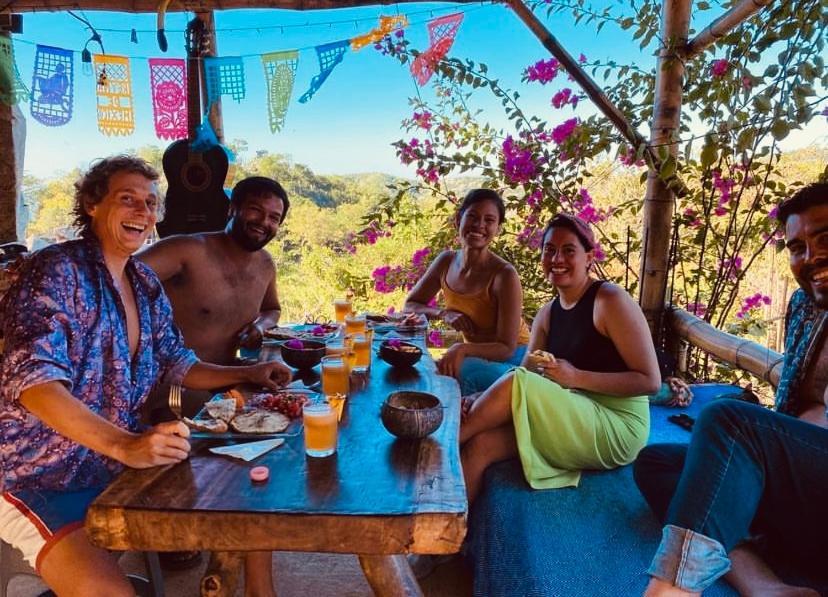 Bajo Las Estrellas Hotel Mazunte Kültér fotó